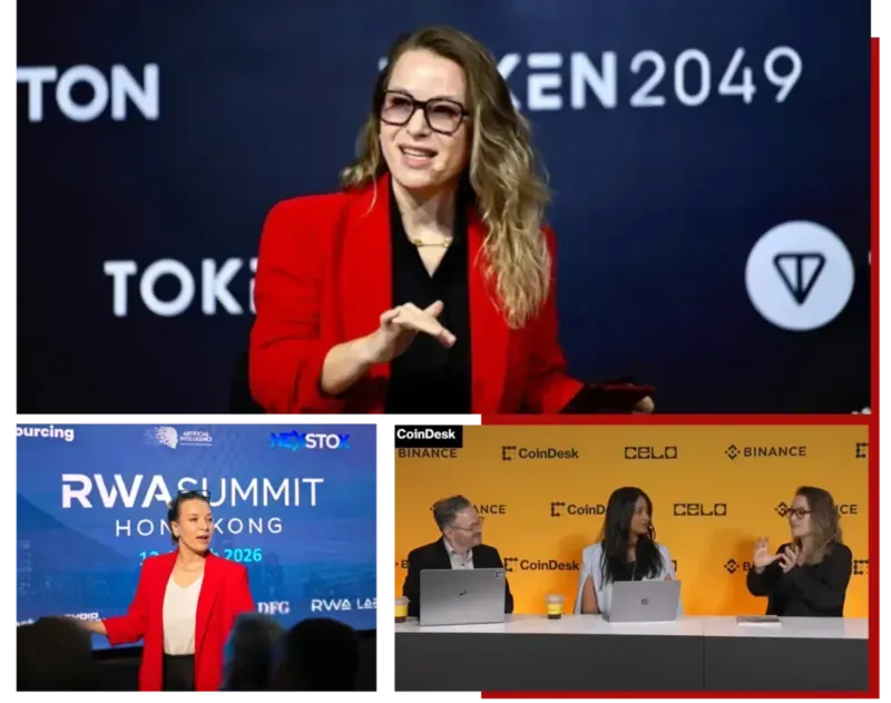 Irina Heaver featured in her media room, highlighting appearances, interviews, and insights on cryptocurrency regulation, digital asset compliance, and Web3 legal strategy in the UAE and global markets