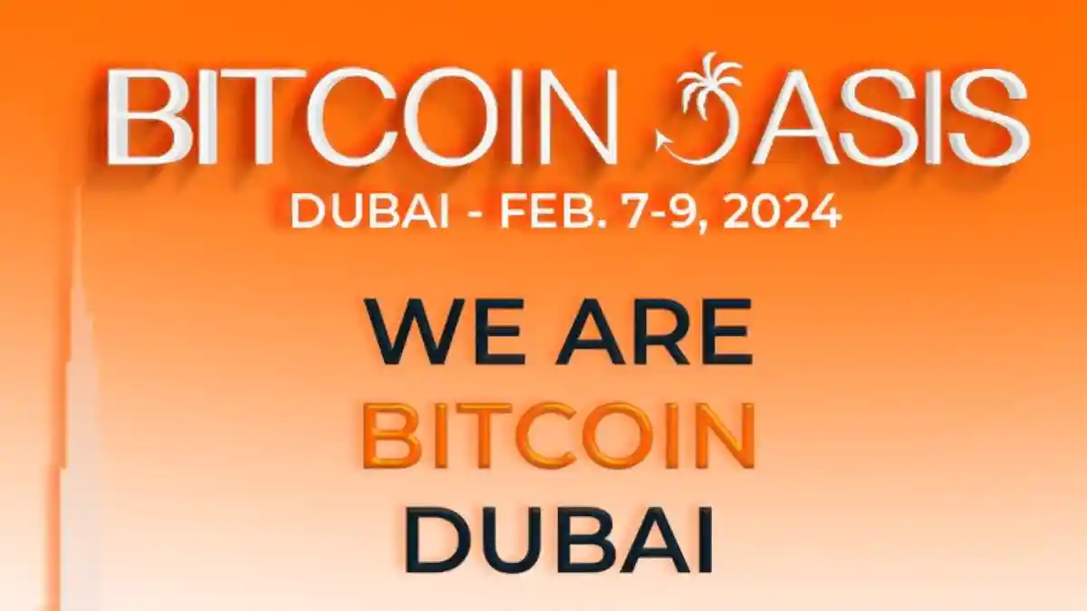 Bitcoin Oasis Conference in Dubai, UAE crypto and blockchain event focused on Bitcoin adoption, Web3 innovation and digital asset ecosystem in the Middle East